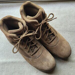 ORIGINAL SWAT Mens Classic 6 inch wide Coyote Work Boots 115103 Tan 14 W Suede